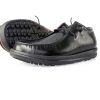 Mens Black Work Shoes Slip Resistant Water Repellent Mesh-5