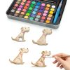 Casleevf Watercolor Paint Set Metallic Non Toxic Kids Art-5