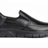 Skechers Slip Resistant Work Shoes Mens Black Safety-2