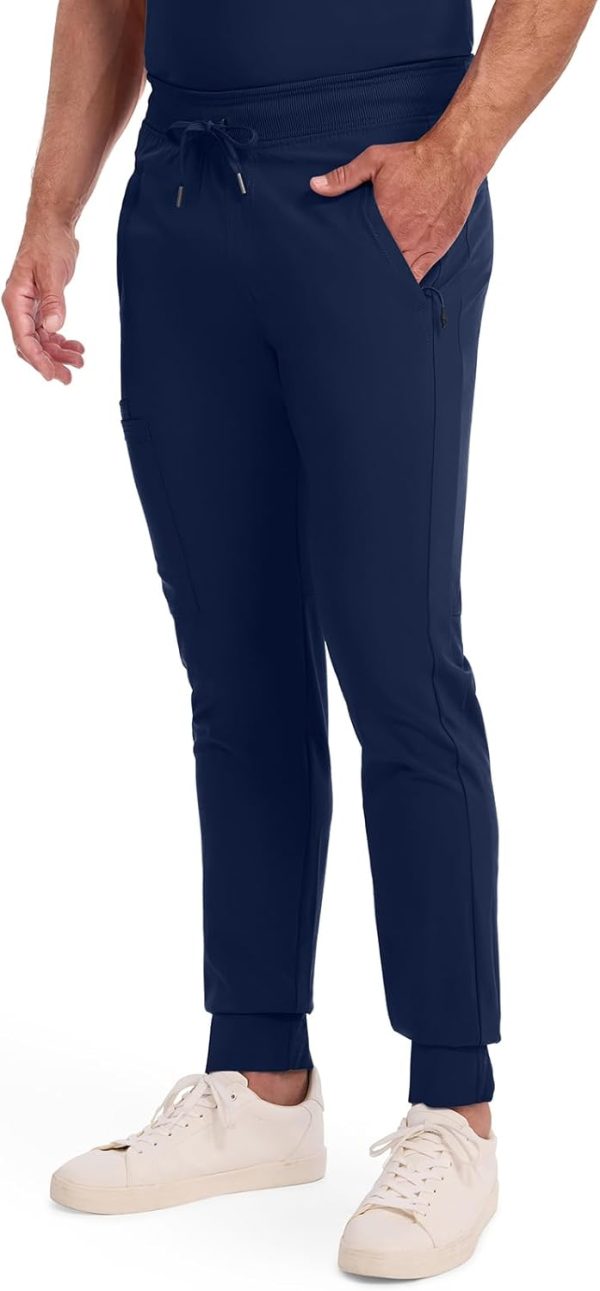 Infinity Mens Scrub Jogger Pants Cherokee Polyester Spandex-5