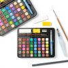 Casleevf Watercolor Paint Set Metallic Non Toxic Kids Art-3