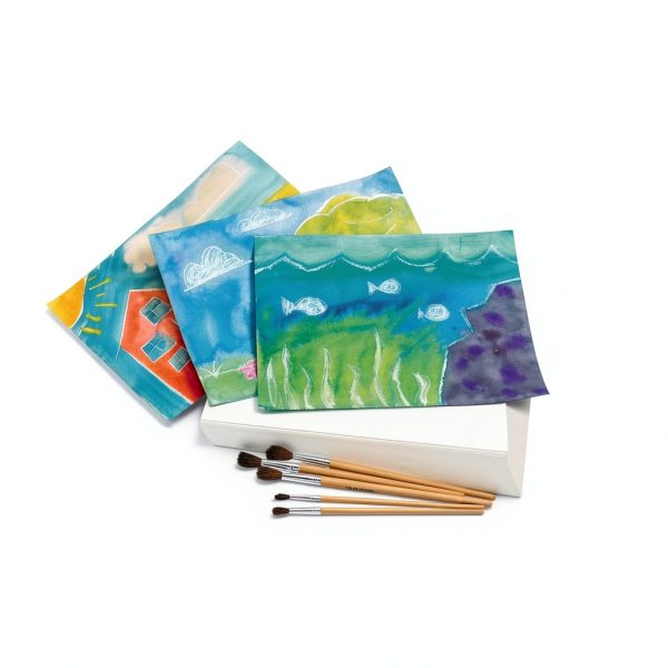 Colorations Watercolor Paint Set 6 Colors Kids Art Supplies-3