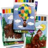 Paint With Water Books Imagination Works Kids Art Set-0