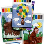 Paint With Water Books Imagination Works Kids Art Set-0