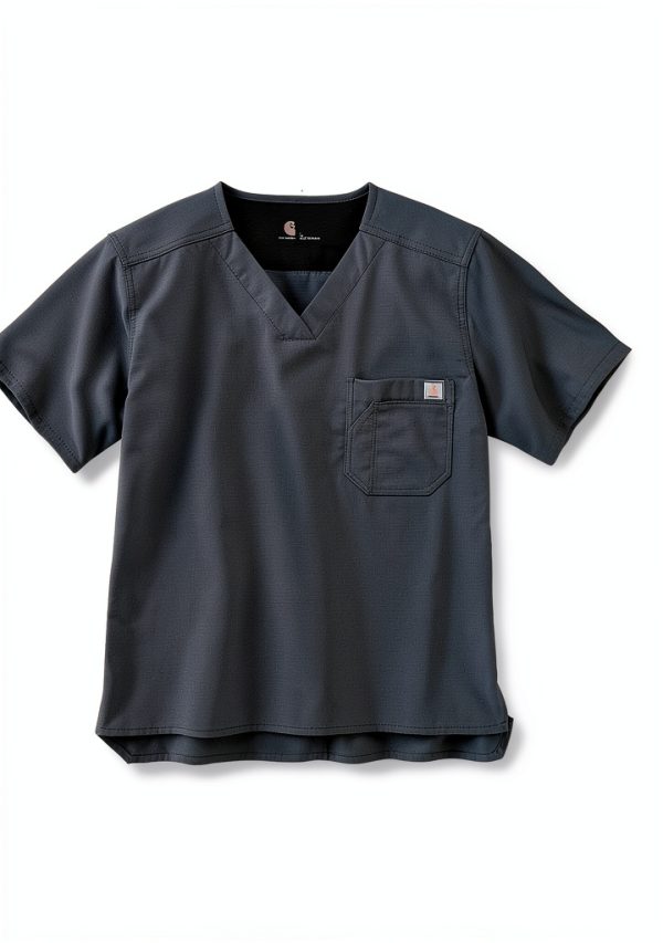 Carhartt Mens Scrub Shirt Cotton Polyester Ripstop Tradesmen-1