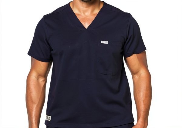 FIGS Chisec Mens Scrub Top Soft Fabric Odor Protection-4