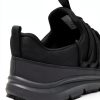 Black Slip Resistant Work Shoes Mens Non Slip Kitchen-4