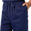 Amazon Essentials Mens Medical Scrub Pants Stretch Cotton-4