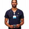 FIGS Chisec Mens Scrub Top Soft Fabric Odor Protection-3