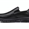 Skechers Slip Resistant Work Shoes Mens Black Safety-1