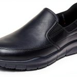 Skechers Slip Resistant Work Shoes Mens Black Safety-0