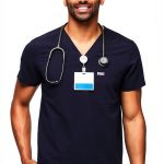 FIGS Chisec Mens Scrub Top Soft Fabric Odor Protection-0
