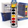 Ezzgol Watercolor Paint Set 24 Pack Non Toxic Washable-0