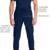 Infinity Mens Scrub Jogger Pants Cherokee Polyester Spandex-4