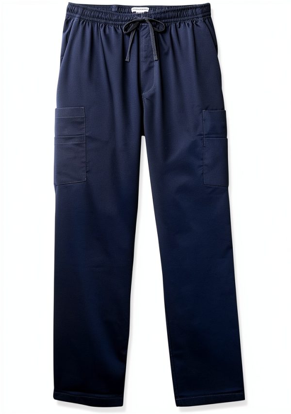 Amazon Essentials Mens Medical Scrub Pants Stretch Cotton-5