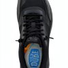 Mens Black Work Shoes Slip Resistant Water Repellent Mesh-2