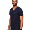 FIGS Chisec Mens Scrub Top Soft Fabric Odor Protection-5