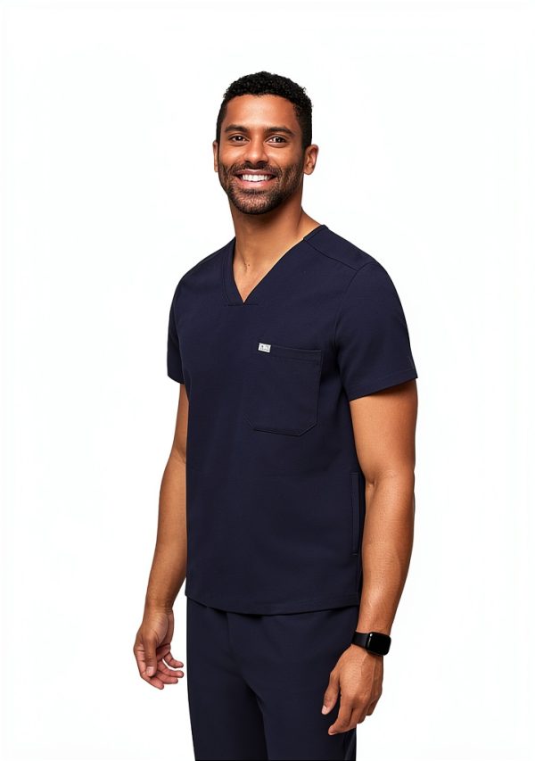 FIGS Chisec Mens Scrub Top Soft Fabric Odor Protection-5