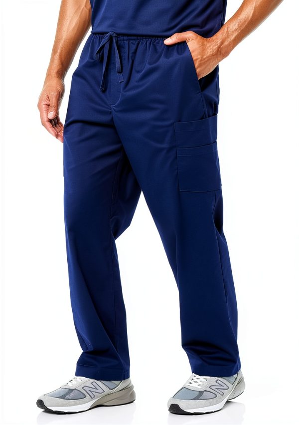 Amazon Essentials Mens Medical Scrub Pants Stretch Cotton-3