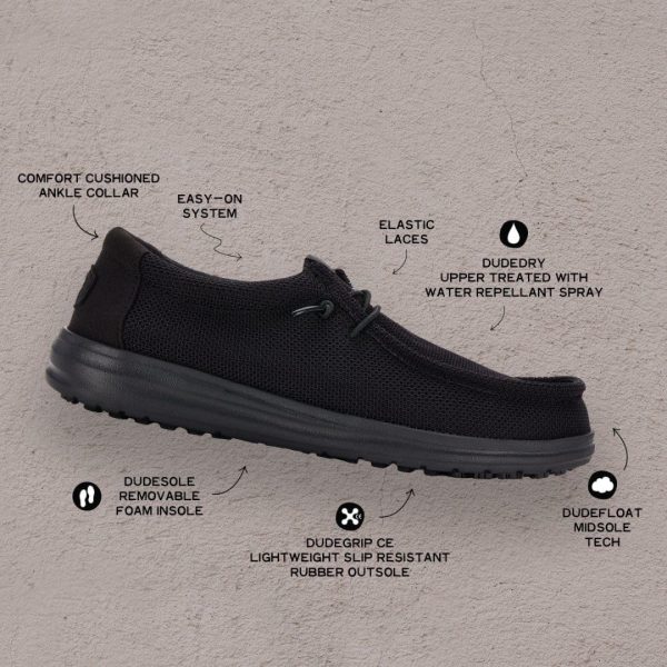 Hey Dude Wally Work CE Slip On Loafer Men Shoes-3