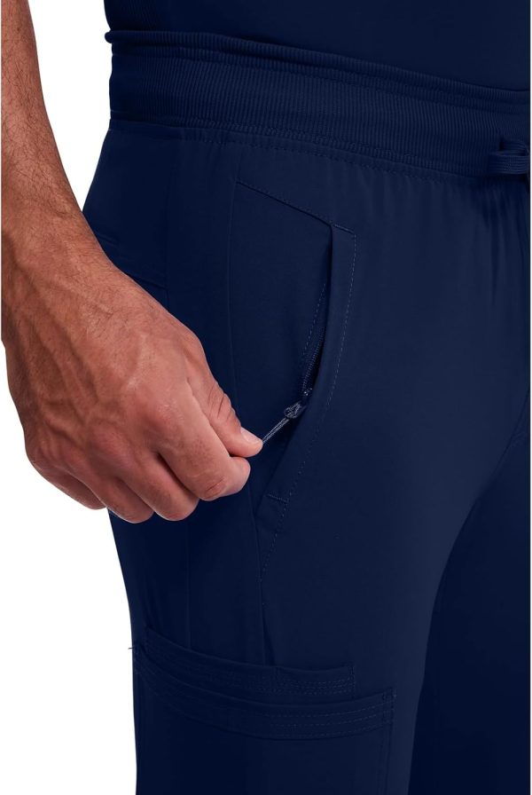 Infinity Mens Scrub Jogger Pants Cherokee Polyester Spandex-2