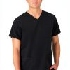 Hanes Mens Medical Scrub Shirt Comfort Fit Moisture Wicking-0