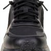 Mens Black Work Shoes Slip Resistant Water Repellent Mesh-8