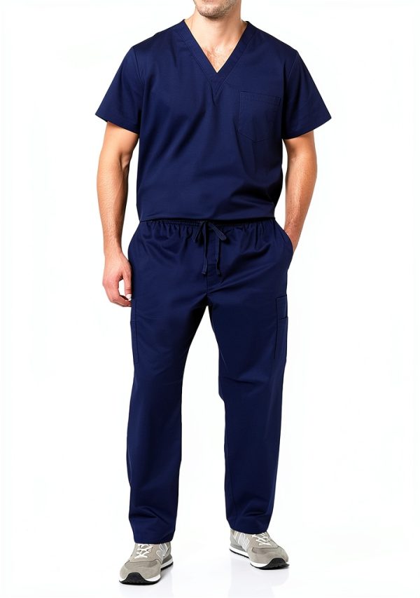 Amazon Essentials Mens Medical Scrub Pants Stretch Cotton-2