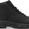 Black Non-Slip Work Boots Waterproof Durable Men's Shoes-3