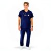 Hanes Medical Scrub Pants Comfort Fit Stretch Fabric-2