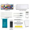 APOGO Watercolor Paint Set 50 Colors Non Toxic for Artists-6
