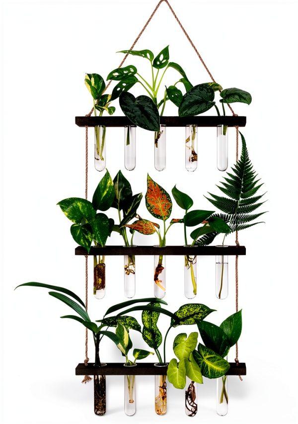 Mkono Wall Hanging Propagation Station Wooden-0