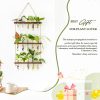 Mkono Wall Hanging Propagation Station Wooden-2