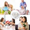 Heart Hanging Glass Vase XXXFLOWER Plant-6