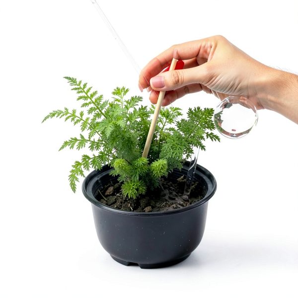 Self Watering Plant Globe PlanKKers Medium Iridescent Glass Watering-2