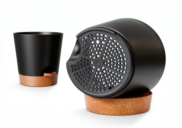 Plastic Planter Set YNNICO 6-Piece Indoor Combo with Self-Watering-2