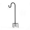 ToyHotels Shepherd Hook Outdoor Garden Pole 94 Inch Curved Metal Hook-1