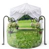 ToyHotels Shepherd Hook Outdoor Garden Pole 94 Inch Curved Metal Hook-6