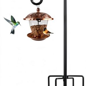 ToyHotels Shepherd Hook Outdoor Garden Pole 94 Inch Curved Metal Hook-0