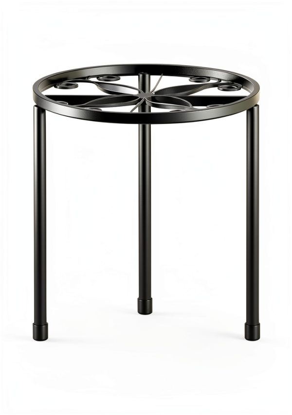 Metal Plant Stand 5 Pack Black Linpla High‑Strength Iron Stand Set-6