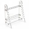 stonylab Pipette Rack, Detachable Plexiglass Pipette Holder Stand Pipet Rack with 1.5 cm Hole Diameter-4