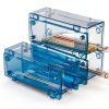 Heathrow Scientific HD20615M Blue Manual Pipette Rack 95mm Width 3-0