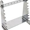 Zerodis Organic Glass Trapezoid Pipette Rack with 1.5cm Hole-0