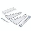 Trapezoid Organic Glass Pipette Rack, Laboratory Supporting Holder Bracket with 1.5cm Holes-2