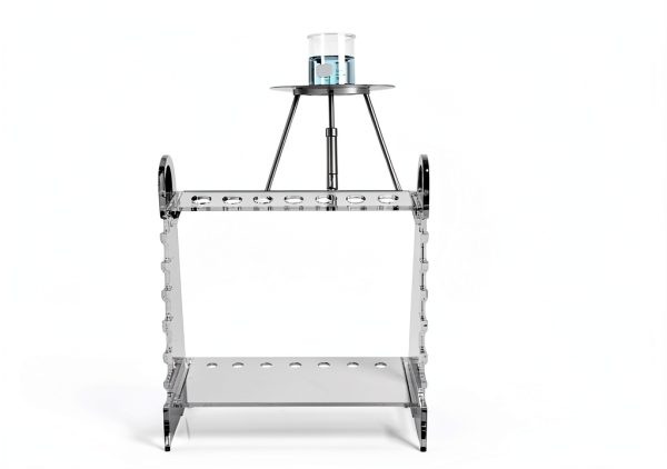 Pipettor Stand LabPro Organic Glass Pipette Rack with Multi Support-1