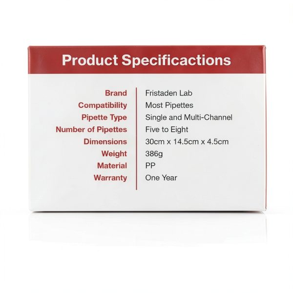 Fristaden Lab Pipettor Stand Holds 8 Pipettes, Sturdy, 1‑Year Warranty-3