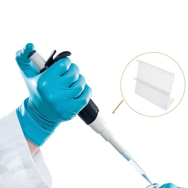 Portable Plastic Pipette Stand VILLFUL Linear Multi Pipette Rack-7