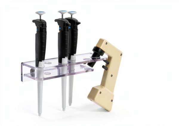 5 Position Pipette Bracket with Magnets by Poltex PETG Lab Rack-2