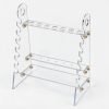 stonylab Pipette Rack, Detachable Plexiglass Pipette Holder Stand Pipet Rack with 1.5 cm Hole Diameter-2