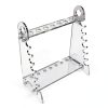 Zerodis Organic Glass Trapezoid Pipette Rack with 1.5cm Hole-5